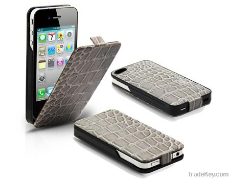 Supercharged Leather Power Case, Power Pack for iPhone4S, iPhone4G