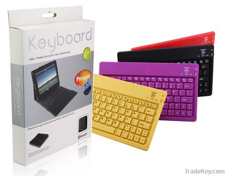 Bluetooth Wireless Keyboard and Leather Portfolio for iPad