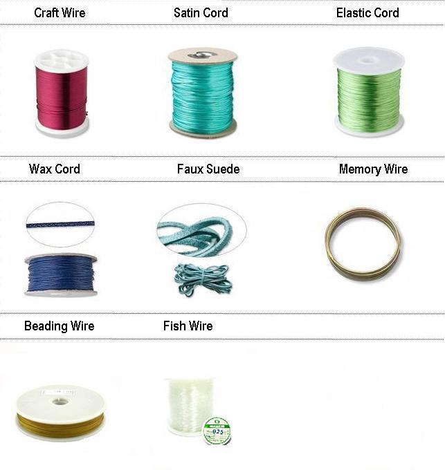 Beading Wire, Elastic cords