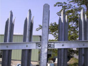 Hot Dip Galvanized Palisade