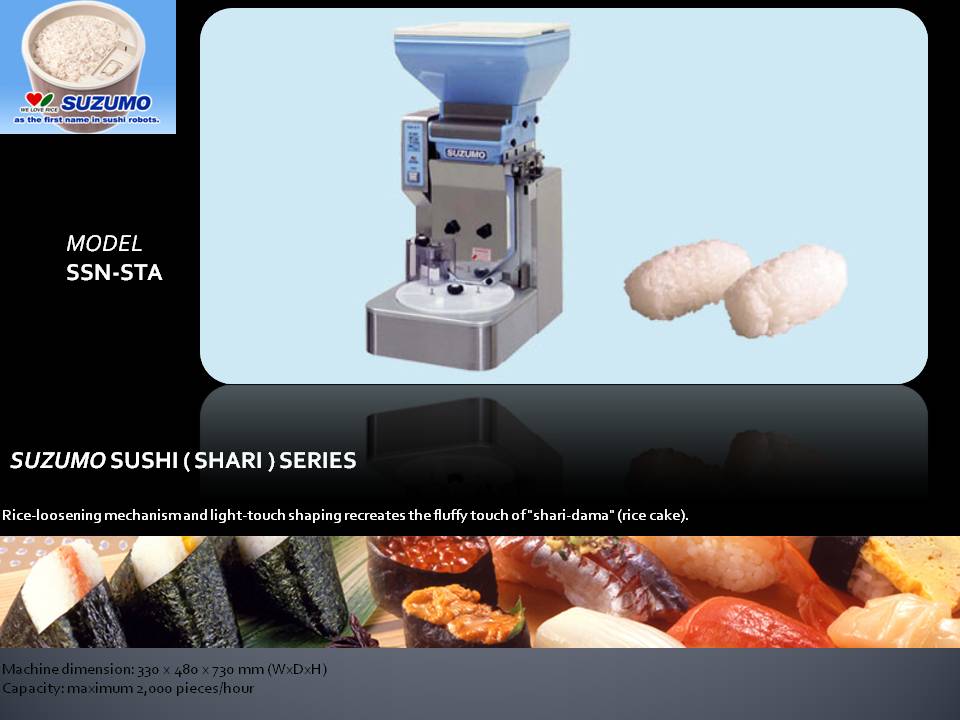 SUZUMO SUSHI ROBOT/MACHINE