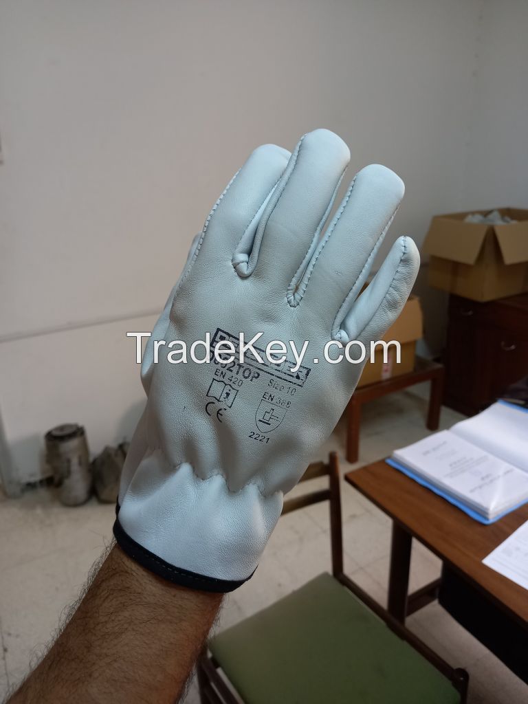 Welding gloves, Leather gloves