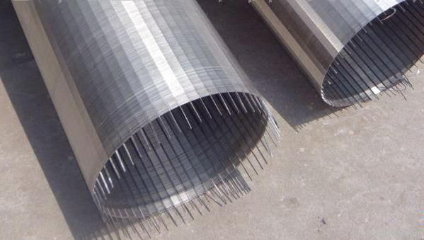 Stainless steel round wire welding type sieve tube