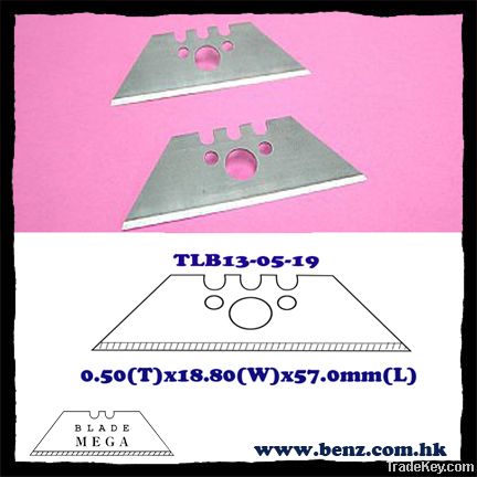 Heavy duty utility cutter, Trapezoid trimmer blade