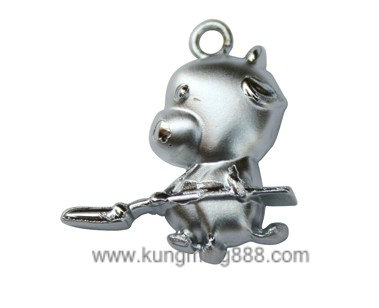 Alloy pig pendant KM278