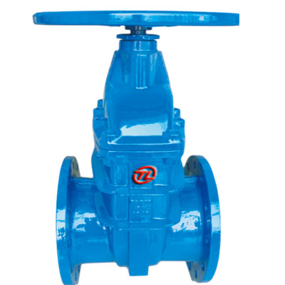 Non-rising flexible block gate valve