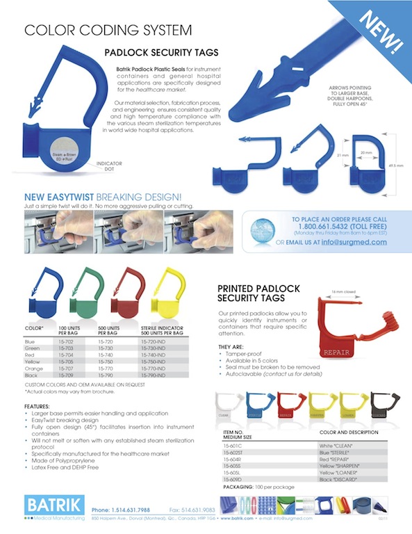 Padlocks Plastic Seals