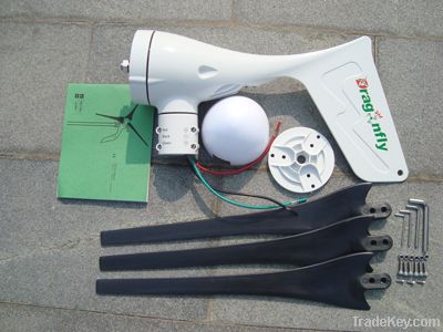 400W wind generator, 12V/24V auto.distinguish, build in MPPT controller