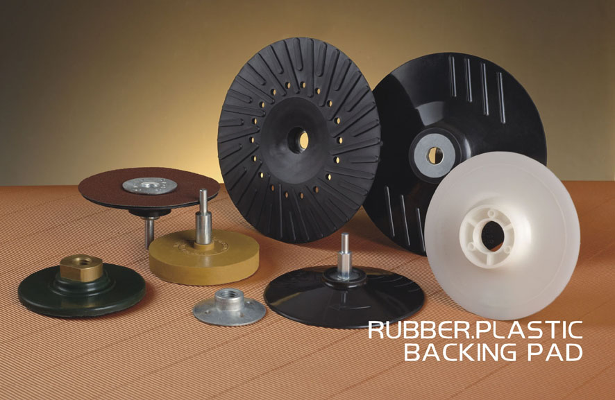 RUBBER &amp; PLASTIC BACKING PAD