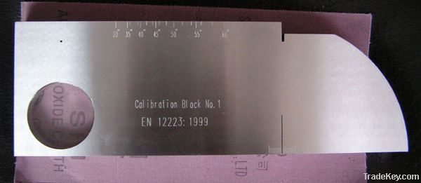 EN12223 Calibration Block No.1 UT Test Block IIW