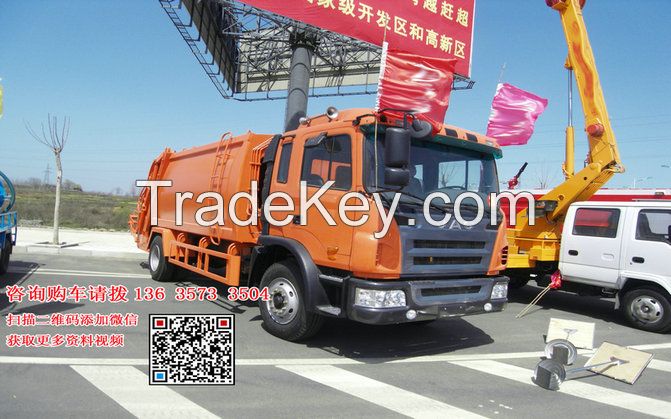 JAC 12000L Garbage Truck Container garbage truck 0086-13635733504