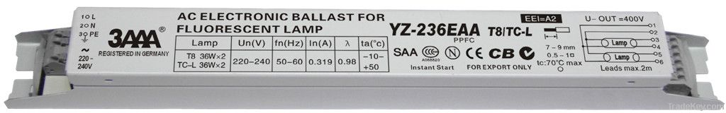 T8/PLL Electronic ballast 18w/30w/36w/58w