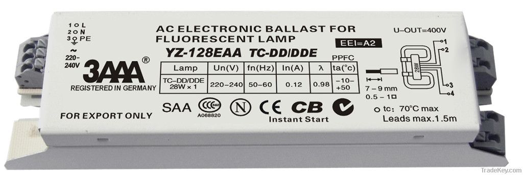 2D Electronic ballast 16w/21w/28w/38w