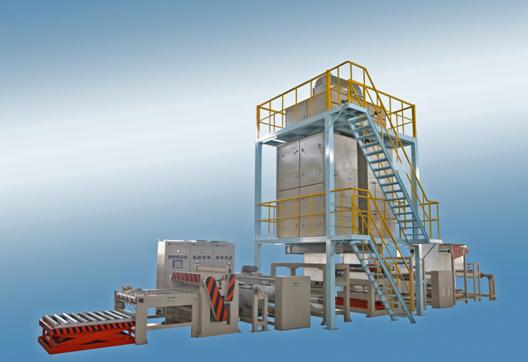 Vertical dipping production line