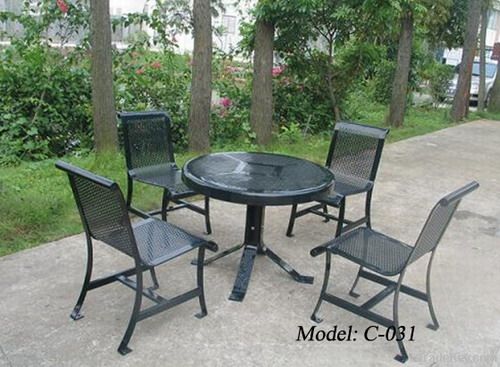 metal furniture set | garden table set