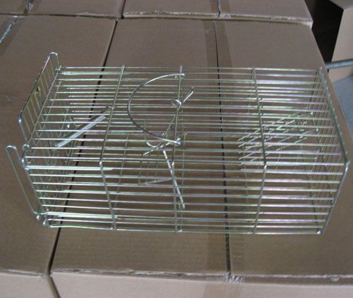 Rat cage trap