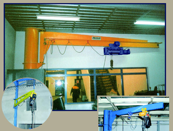 single girder crane