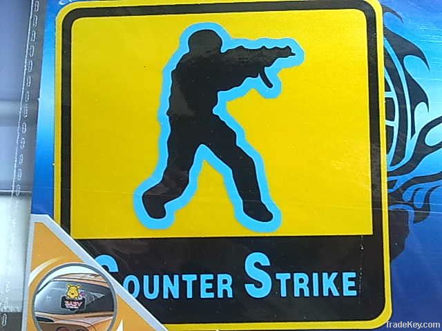 funny car sticker