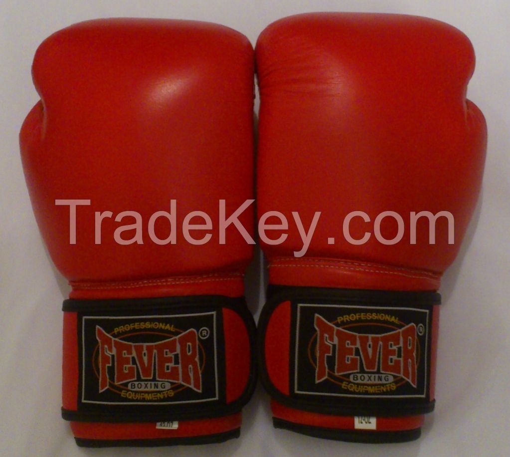 ASHWAY High Quality Genuine Leather 16 OZ Boxing Gloves