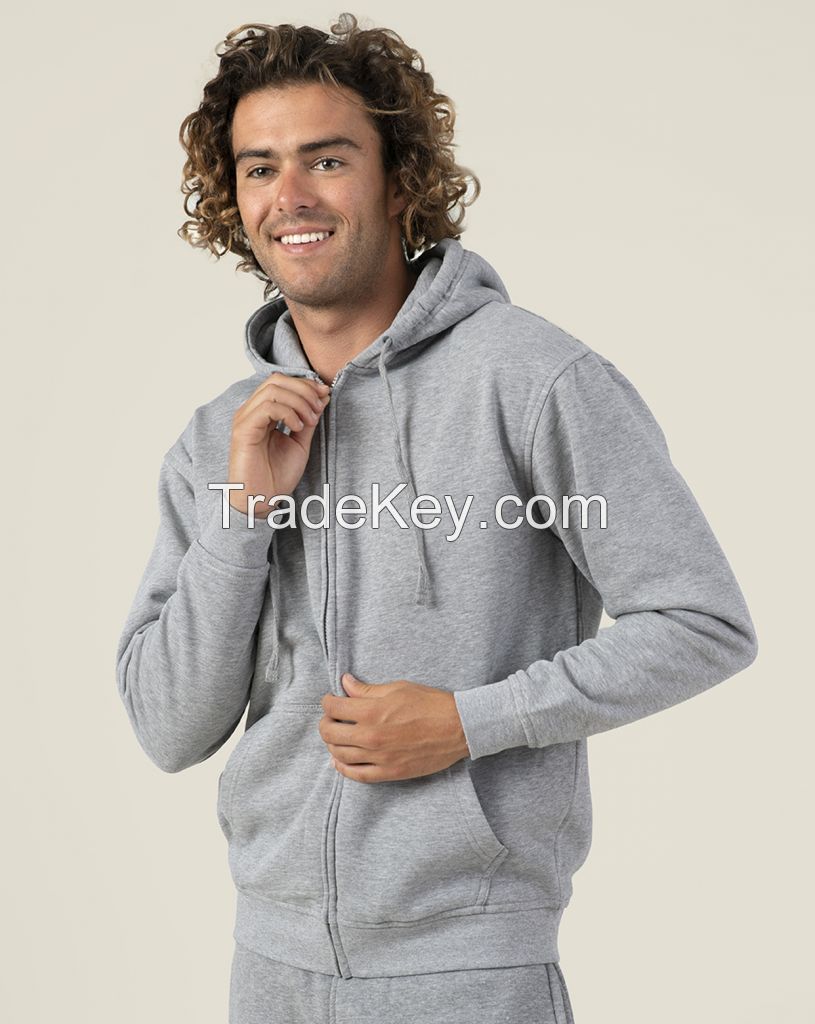 HOODED FRENCH TERRY SWEATSHIRT