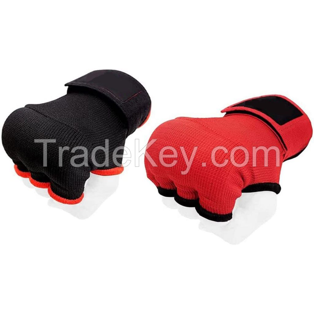 Customize Boxing Gel Padded Inner Gloves MMA Training Fist Protection Quick Hand Wraps Best Wrist Support Gel Mitts Boxing Glove