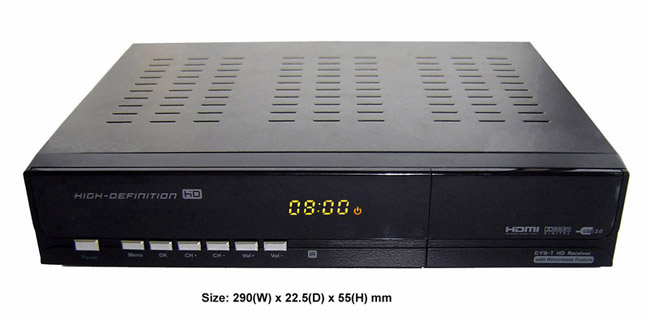 Sell HD DVB-T receiver with PVR & ETHERNET-HDT8100A12