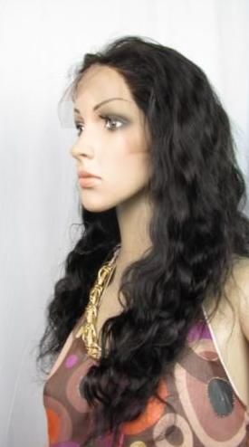 100% Indian human hair full lace wigs