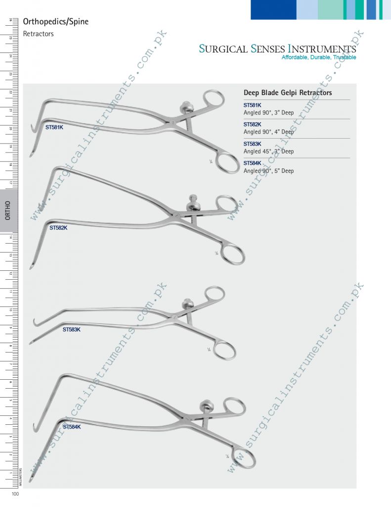 Orthopaedics retractors. 