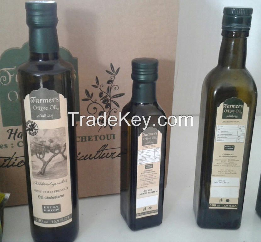 Extra Virgin Olive oil  in GLASS Bottles