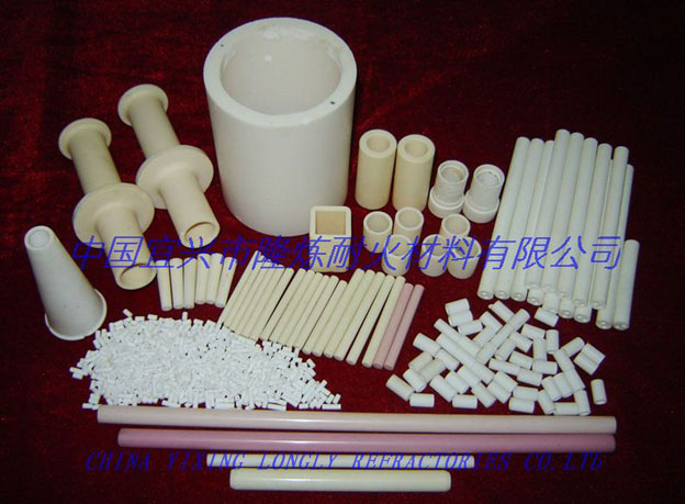 Alumina ceramic tubes &amp; Alumina ceramic rods, etc.