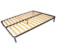 Bed frames with legs