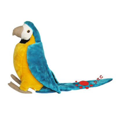 Plush parot toy