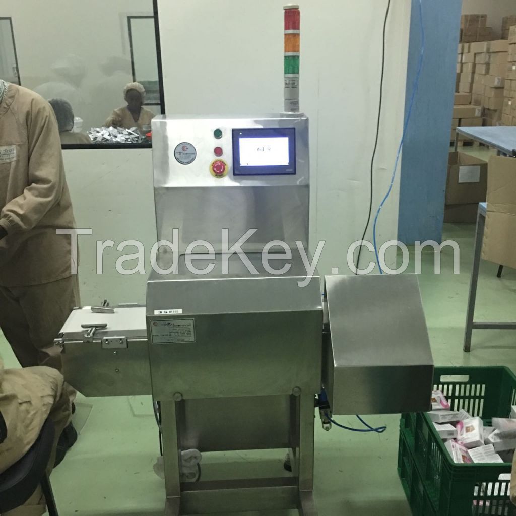 Checkweigher for tablet,capsule,tablet bottle pharma Industry