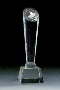 crystal trophy