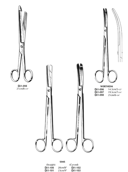 Gynecological Scissors