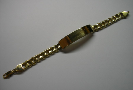 Plain Brass Bracelet Jewelry ( Model : BB-001 )