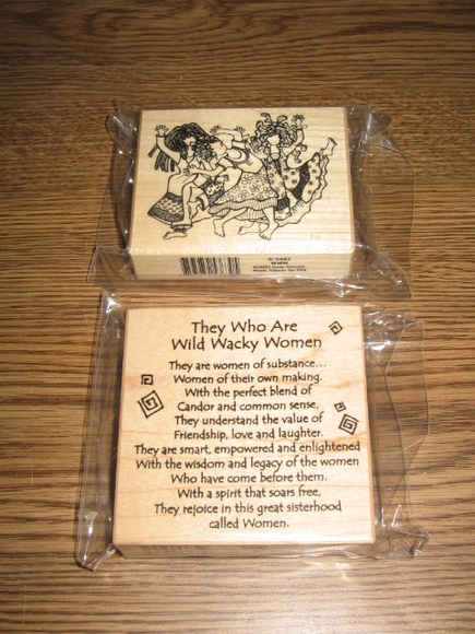 Wood Mounted Rubber Stamps