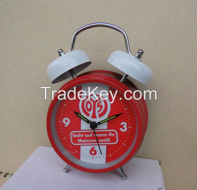 Twin bells Metal alarm clock