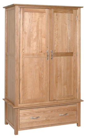 solid oak wardrobe