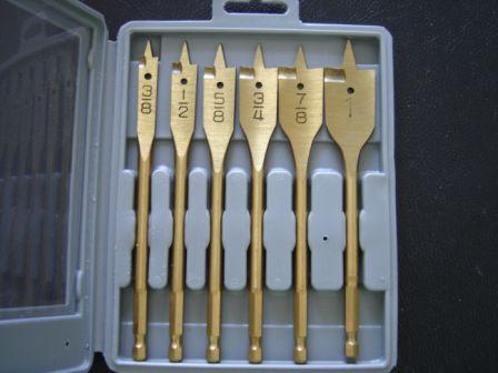 Wood Flat Drill Bit Sets