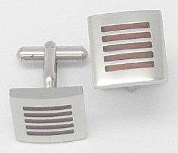 Fashion Stainless steel cufflink