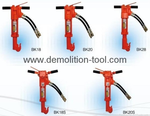 Hand Held Hydraulic Rock Breaker And Portable Hydraulic Concrete Break