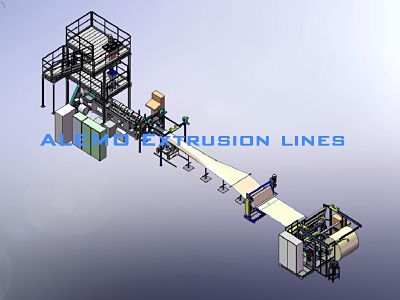 EPE / EPP extrusion line