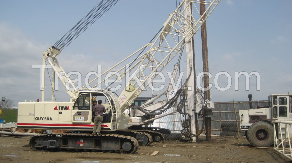 crawler crane 50t Fuwa