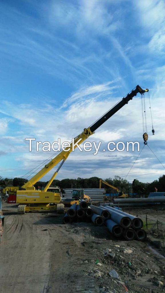 crawler crane telescopic boom 25t 50t Fuwa