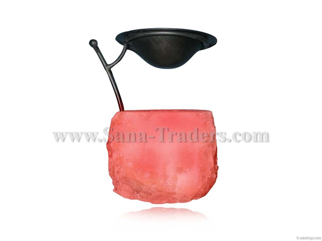 Salt Oil Burner 1 Kg with Plate Diameter 10 cm