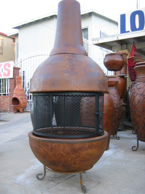 Large Chimney With Screen