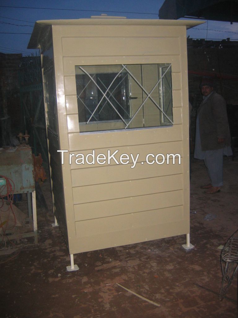 Fiberglass cabin size 8'x 6'x 7-1/2'