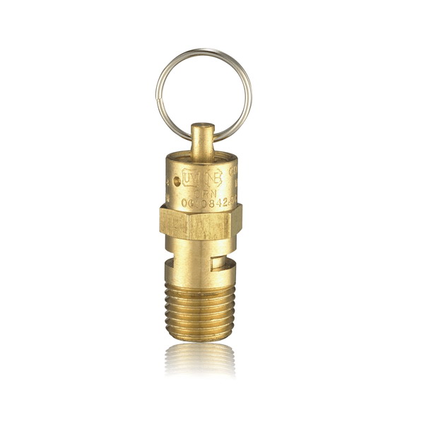 Brass safety valve