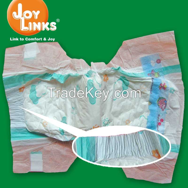 2015 New China Breathable Disposable Baby Diaper